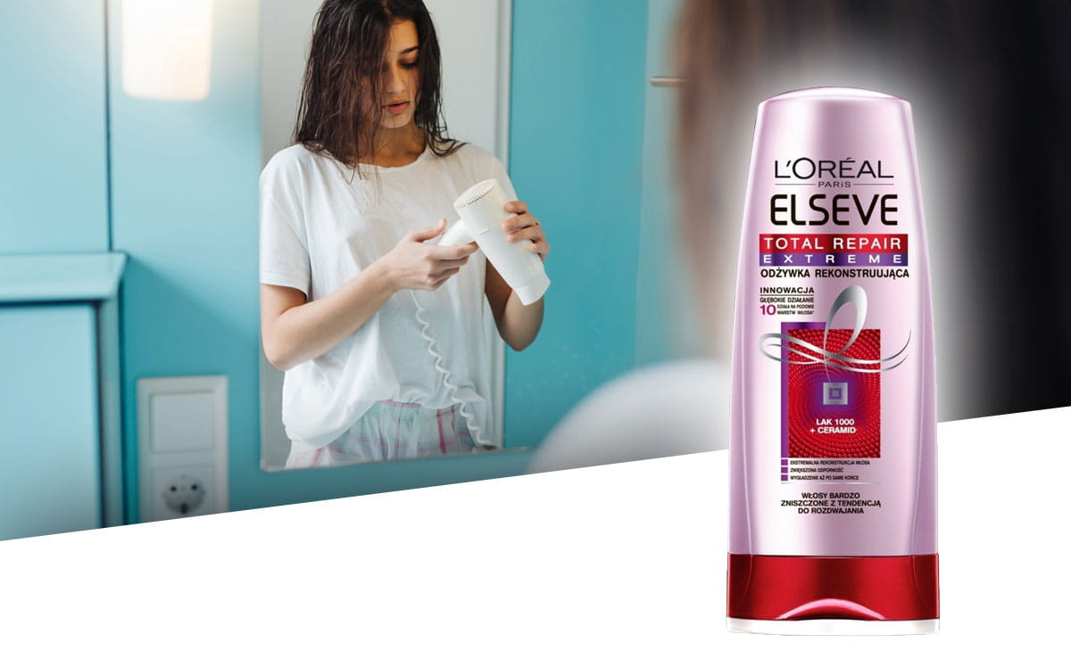 loréal paris elseve total repair 5 regenerująca odżywka do włosów