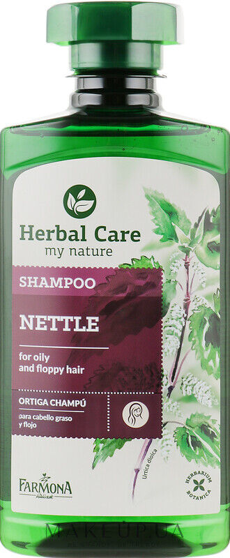 armona herbal care szampon pokrzywa do włosów przetłuszczających się