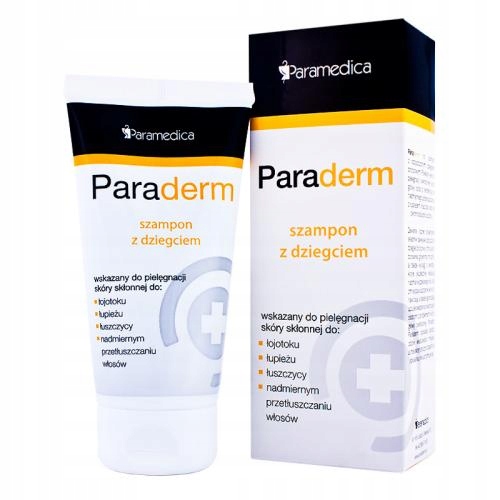 paraderm plus szampon z dziegciem