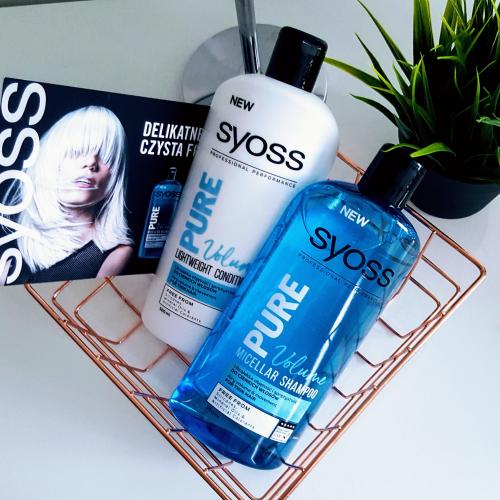 syoss pure volume szampon opinie