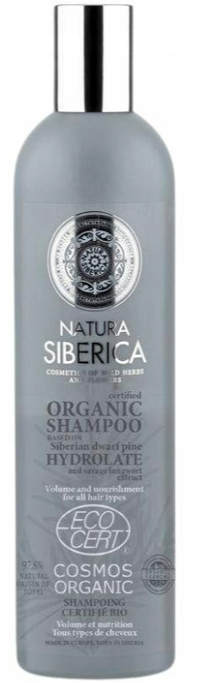 natura siberica szampon do wszystkich typów włosów objętość i pielęgnacja
