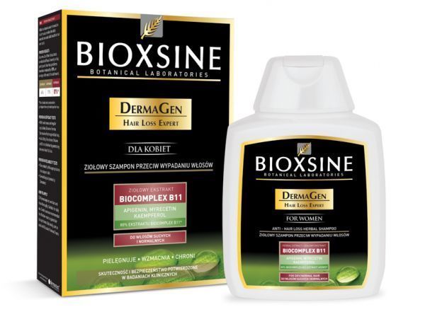 bioxine szampon zapobiegający wypadaniu włosów do włosów przetłuszczających się