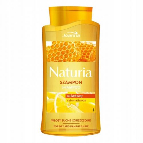 joanna naturia szampon do włosów z miodem i cytryną