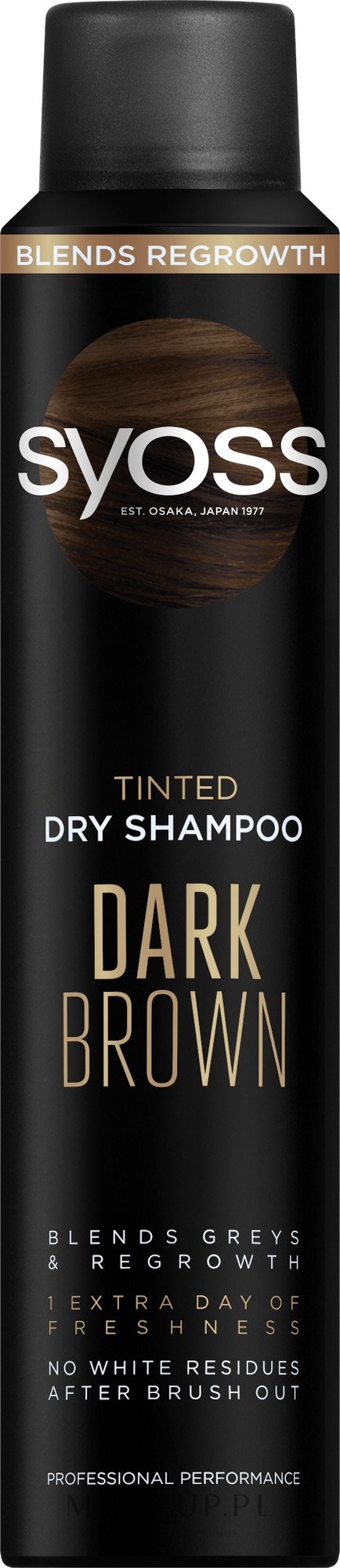 suchy szampon ciemne włosów opinie