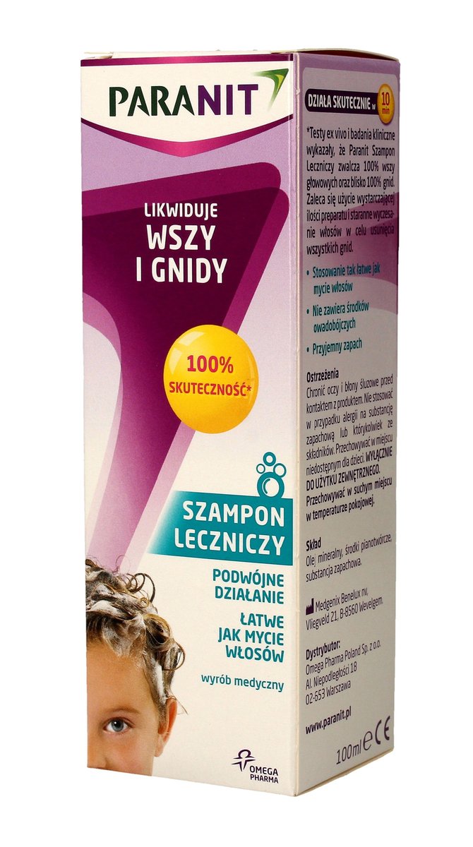 paranit szampon na wszy i gnidy