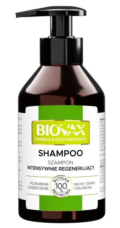 biovax szampon do włosów łamliwych