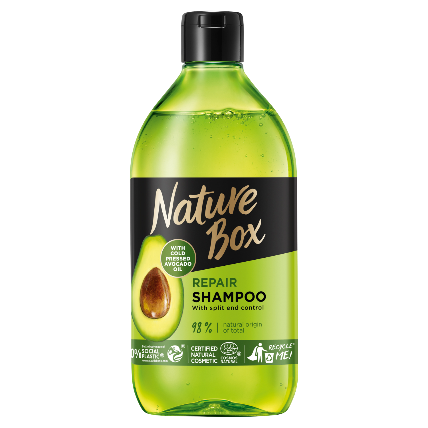 nature box avocado oil 385ml szampon do włosów