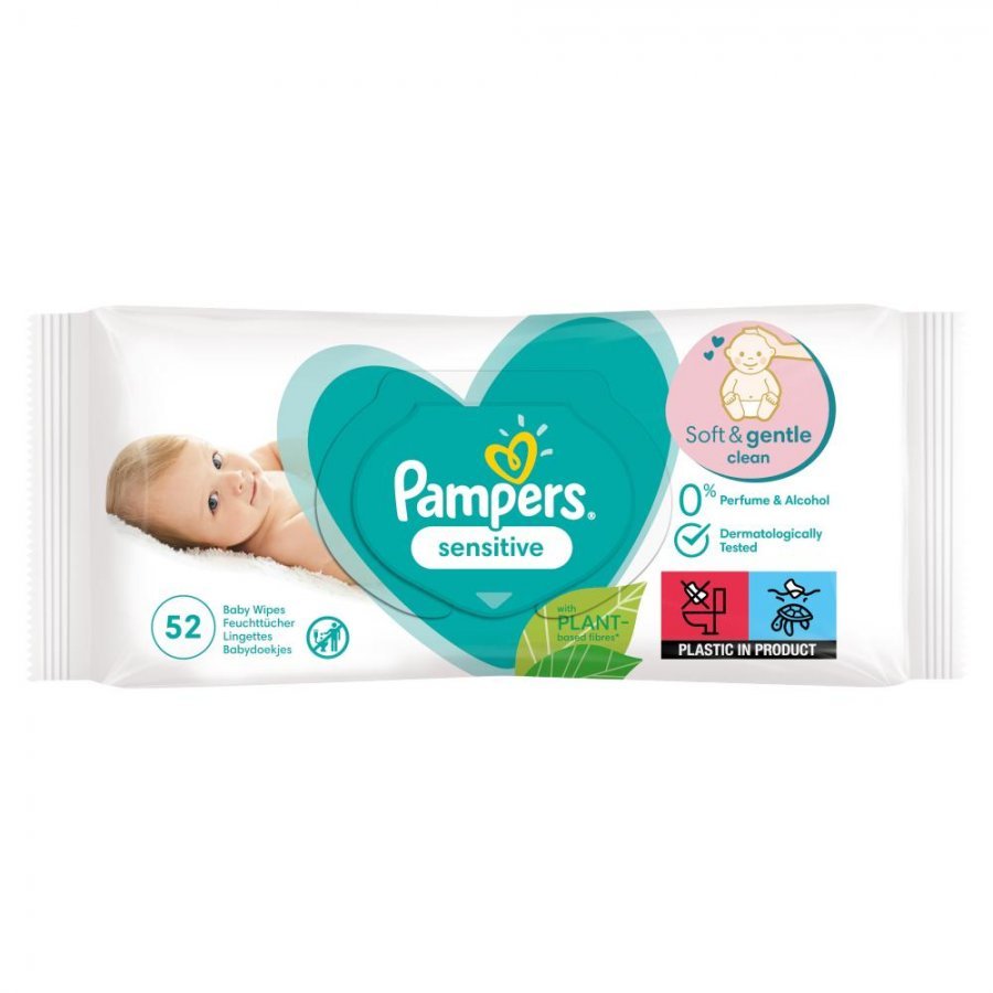 pampers chusteczki sensitive 54 szt cen