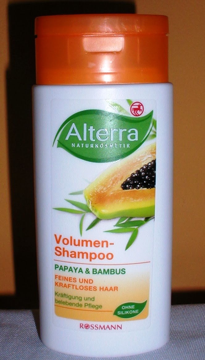 alterra szampon dodający objętości papaja i bambus opinie