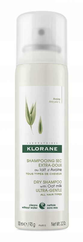 klorane szampon suchy w aerozolu na bazie owsa 150 ml