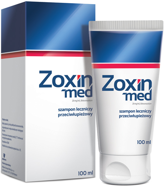 szampon przeciwłupieżowy i przeciwłojotokowy zoxin med