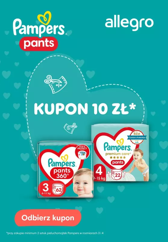 najlepsze promocje pampers