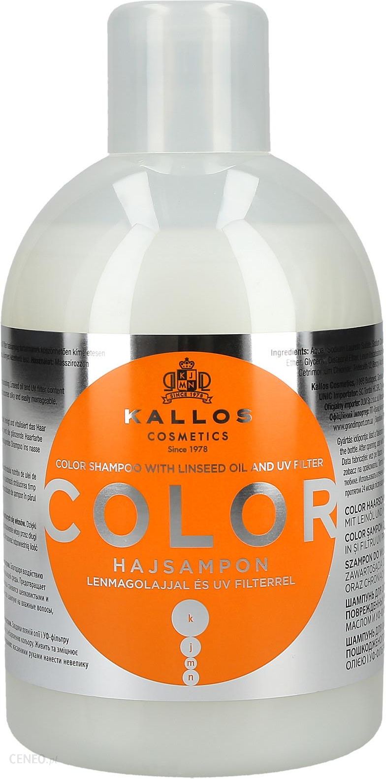 kallos produkty do włosów farbowanych cena szampon hebe