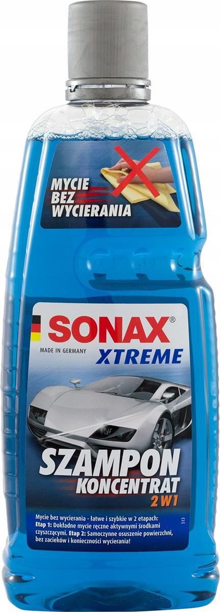 sonax xtreme wash & dry szampon koncentrat z osuszaczem