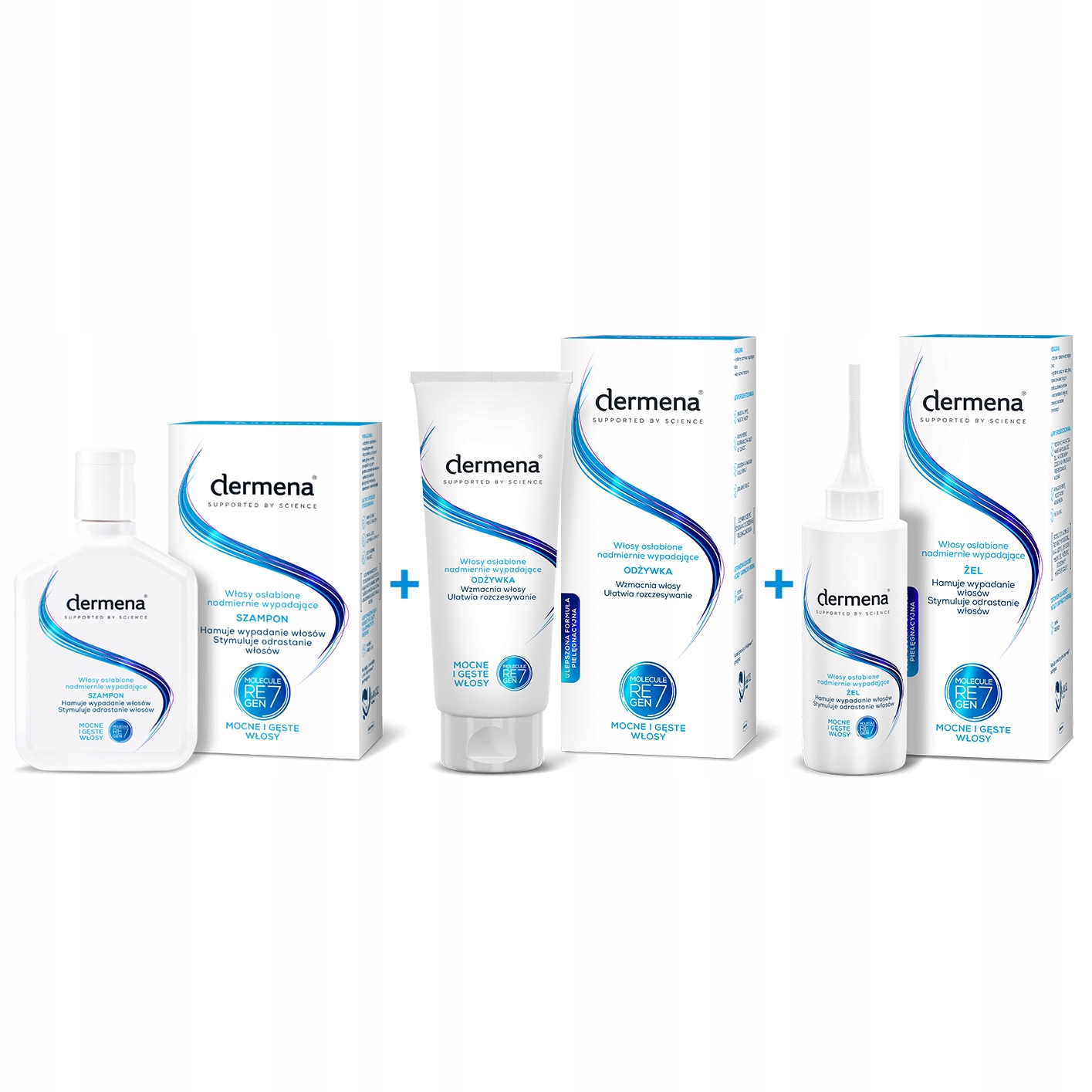 dermena repair szampon i odżywka zestaw