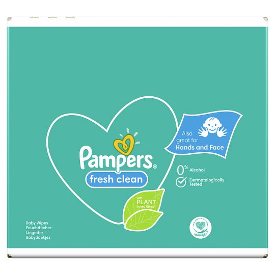 tesco pampers fresh clean