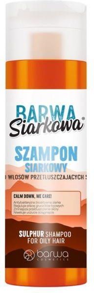 barwa siarkowa szampon przeciwłupieżowy