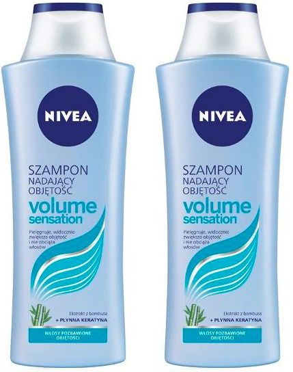 nivea volume sensation szampon