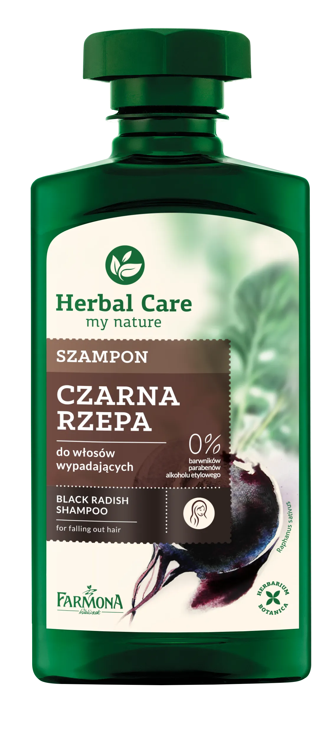 herbal care czarna rzepa szampon skład