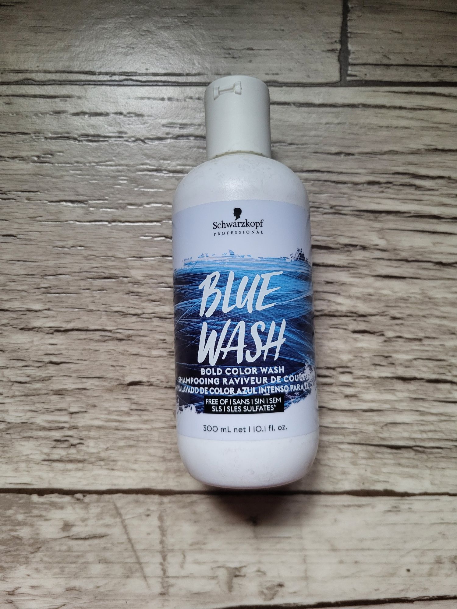 schwarzkopf bold color blue wash szampon koloryzujący niebieski