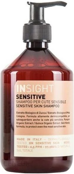 insight sensitive szampon do włosów do skóry wrażliwej 400ml