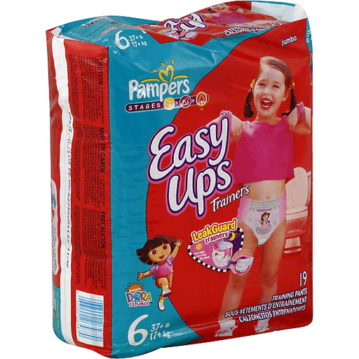 pampers easy ups girl trainers