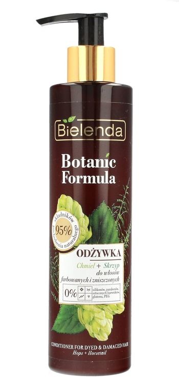 bielenda botanic formula odżywka do włosów chmiel skrzyp 245ml