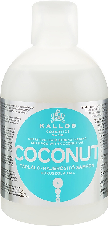kallos szampon kokosowy