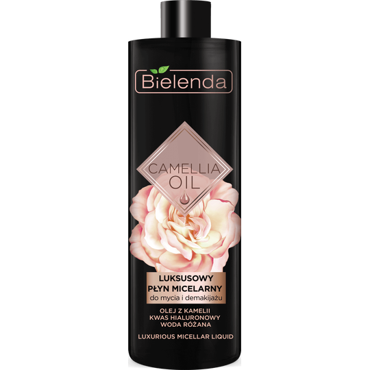 bielenda camellia oil luksusowy płyn micelarny do mycia twarzy