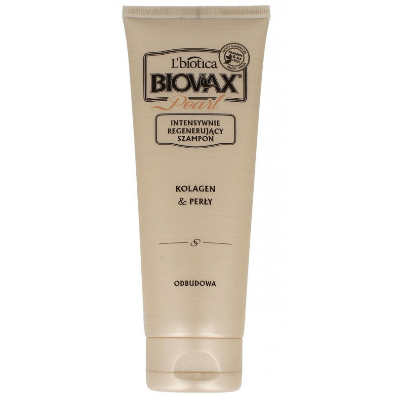 biovax szampon kolagen i perły