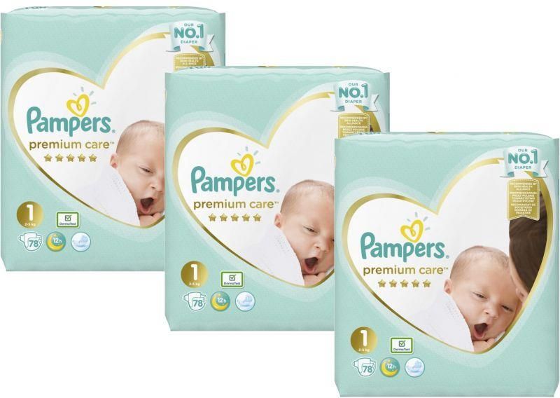 pampers premium care newborn 78 ceneo