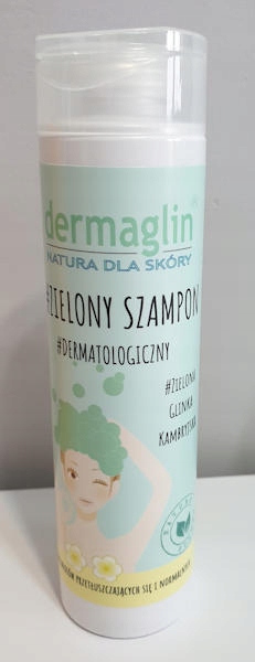 dermaglin zielony szampon
