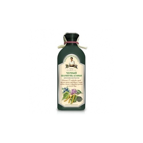 szampon ziołowy czarny przeciwłupieżowy 350 agafii