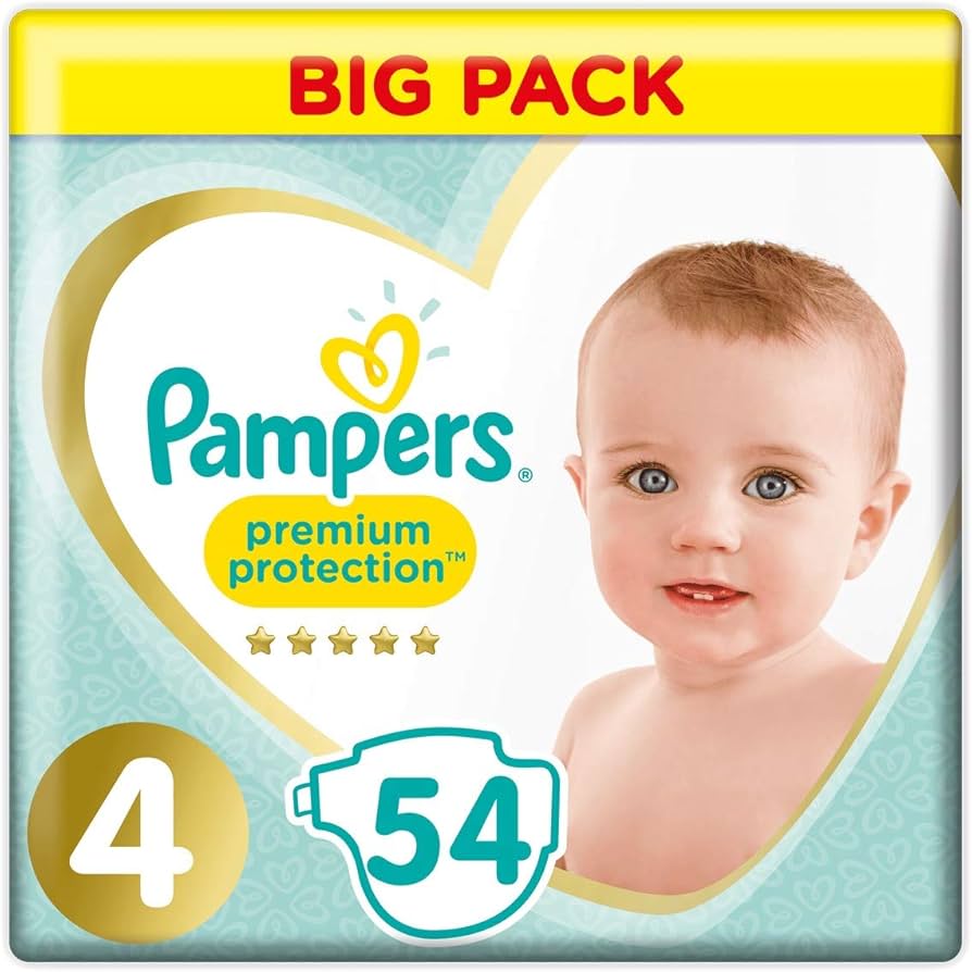 pampers premium protection 4 8