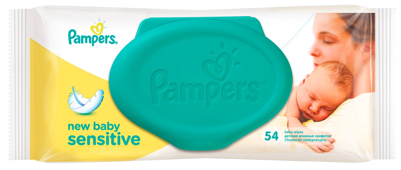 pampers chusteczki sensitive 54