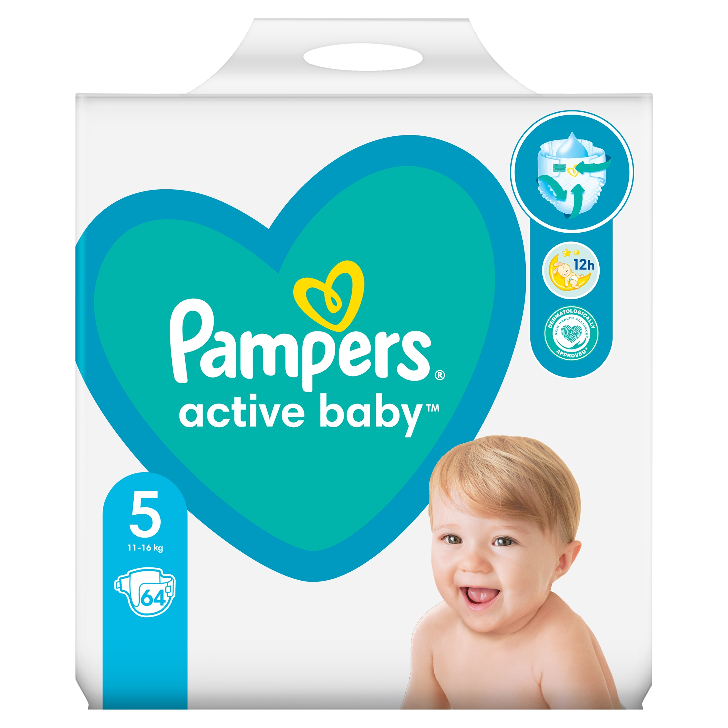 pieluchy pampers 5 active