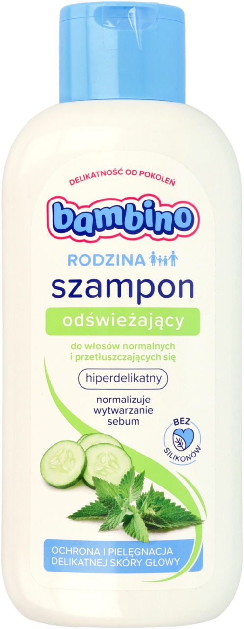 szampon do włosów dla dzieci bambino