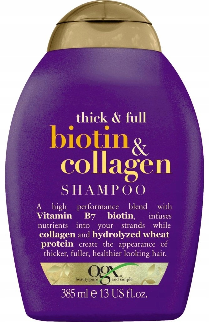 xpel biotin collagen szampon pogrubia włosy