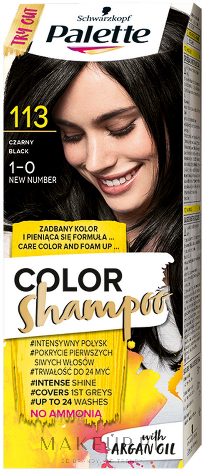 szampon koloryzujący odcienie