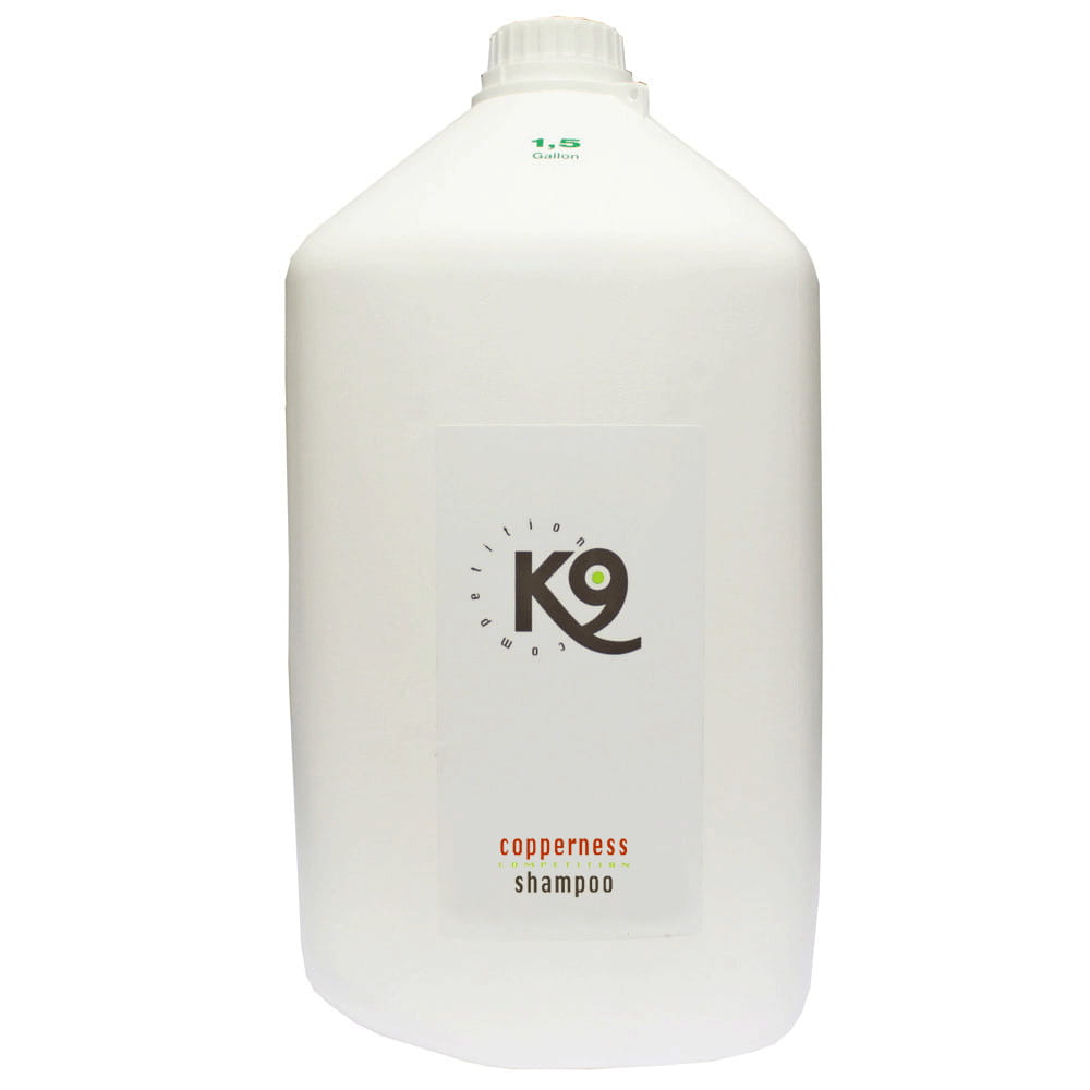 k9 copperness shampoo szampon dla sierści brązowej i rudej
