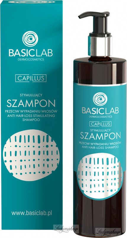 basiclab capillus szampon do włosów suchych 300ml