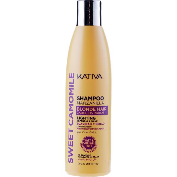 sweet camomile shampoo manzanilla szampon do włosów blond 250ml