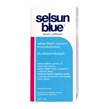 selsun blue szampon leczniczy przeciwłupieżowy do włosów tłustych