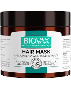 biovax szampon włosy osłabione wypadające