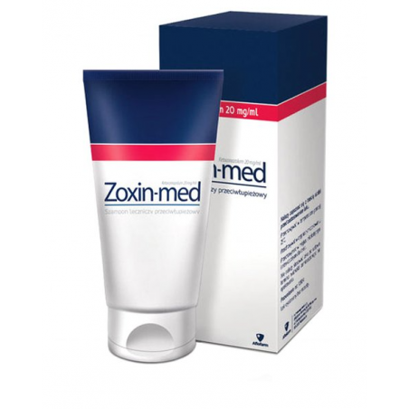zoxin-med przeciwłupieżowy szampon leczniczy
