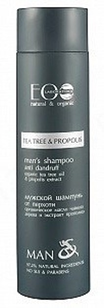 eo lab man szampon przeciwłupieżowy dla mężczyzn tea tree&propolis 250ml