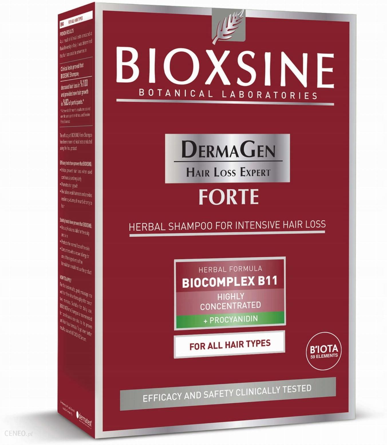 bioxsine dermagen forte szampon 300 ml