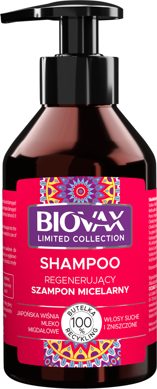 biovax szampon limited jaśminowy