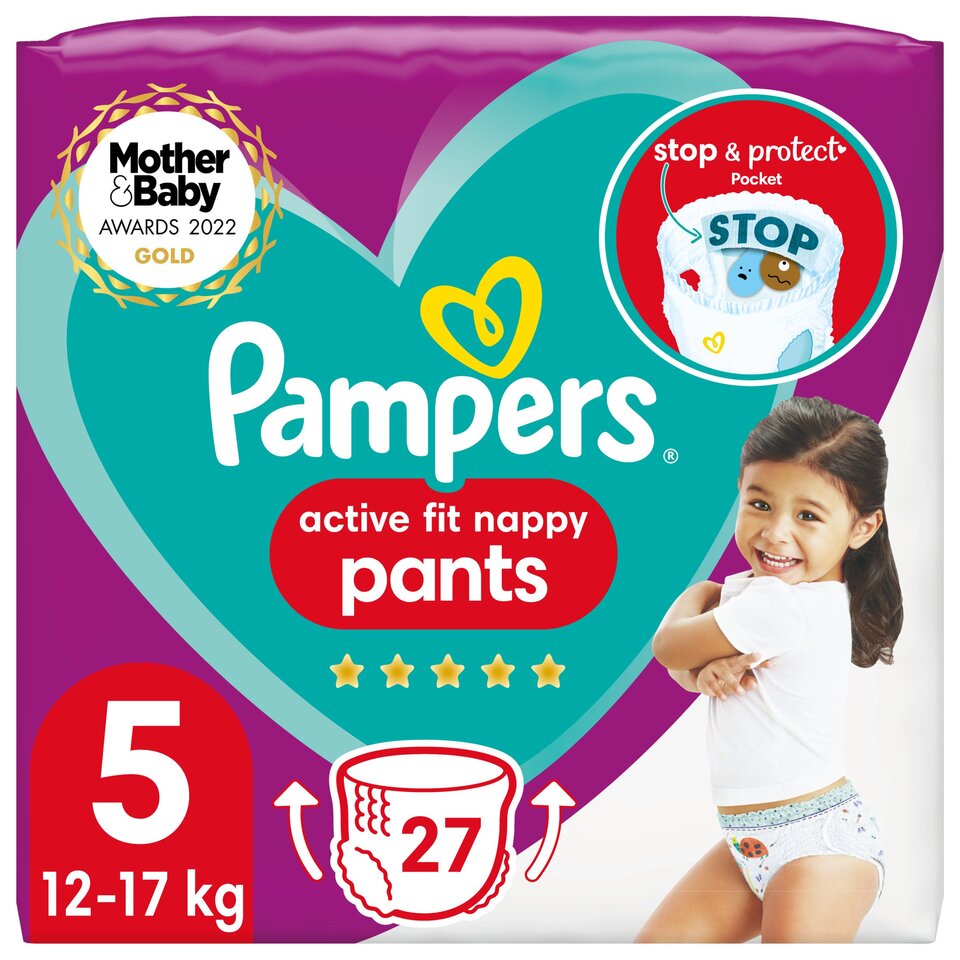 active fit pampers pants