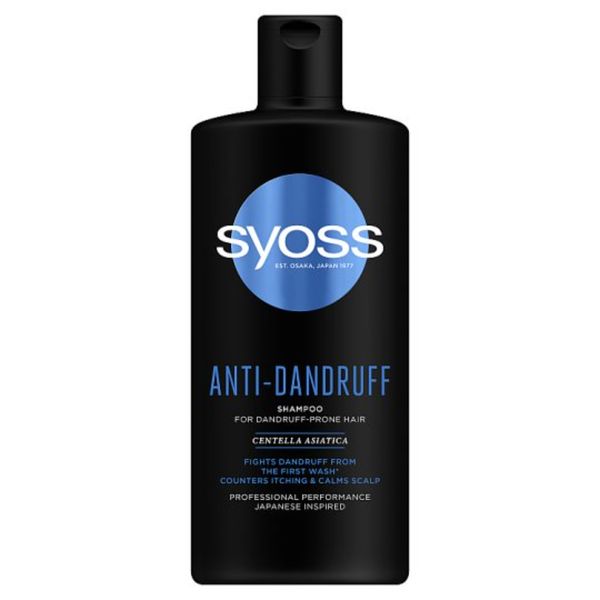 syoss szampon do włosów cienkich niebiesk